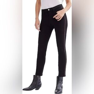 7 For All Mankind the Ankle Skinny Gold Chain Jeans
